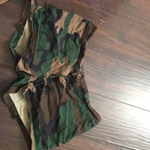 Never worn out Camo shorts